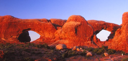 North and South Windows/Arches NP