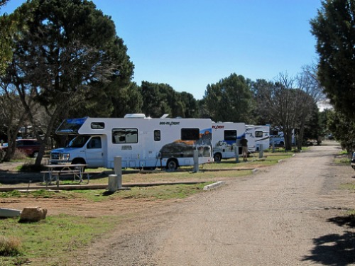 railer Park Grand Canyon South Rim