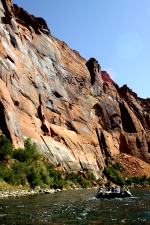 Colordo-River-Raft-and-

Canyon-Walls