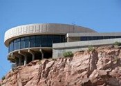 Carl-Hayden-Visitor-Center-Lake-Powell-Country“>
</td> 
</tr>
<tr>
<td>
<b>Carl Hayden Visitor Center<br>Construction March 1966<br>Photo: USBR</b>
</td>
<td>
<b>Carl Hayden Visitor Center<br>Photo: USBR</b>
</td>
<div id=