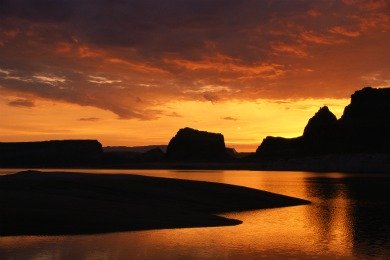 Sunset Lake Powell